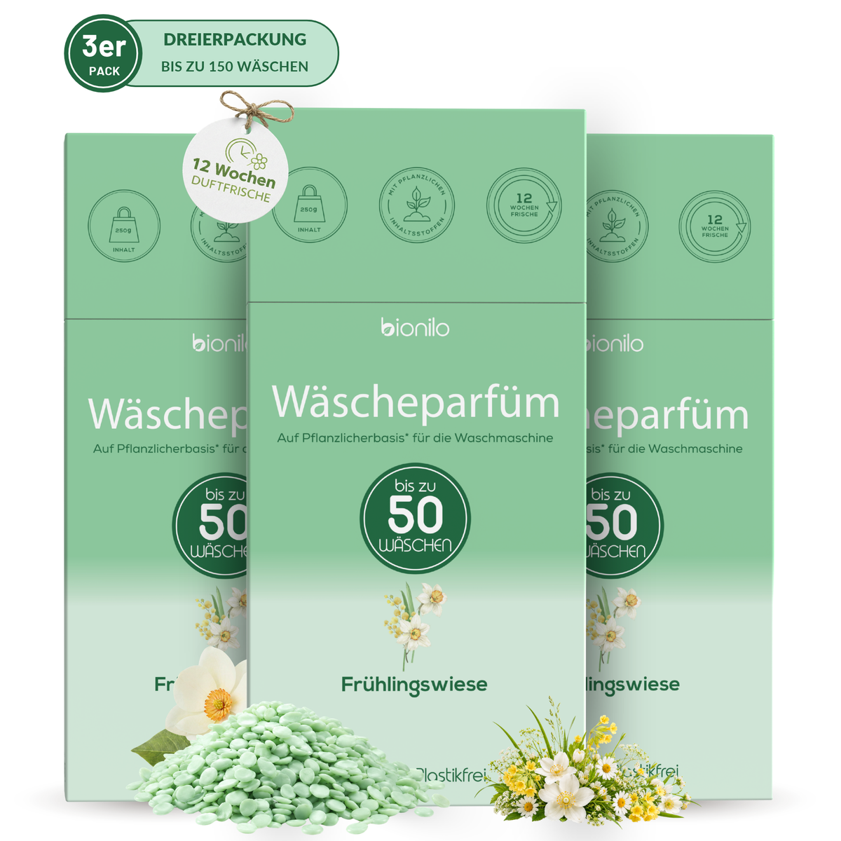 Wäscheparfüm 3er-Set – 750 g