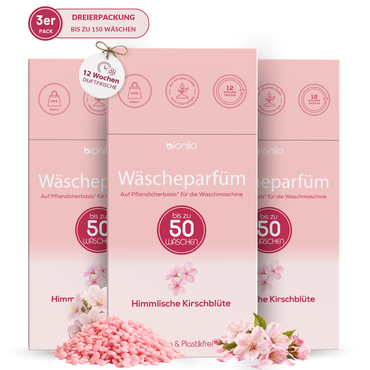 Wäscheparfüm 3er-Set – 750 g