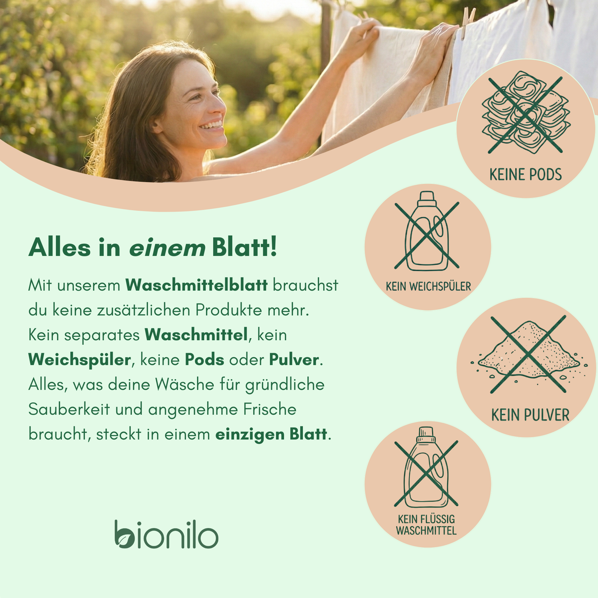 Frische Wäsche-Set inkl. GRATIS Baumwolltasche