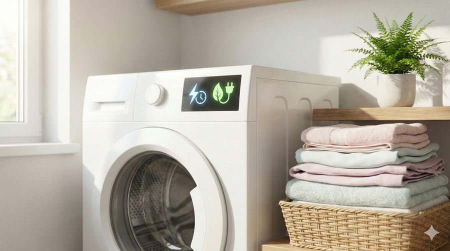 Kurzprogramm oder Eco Programm: So wäscht deine Maschine wirklich energieeffizient