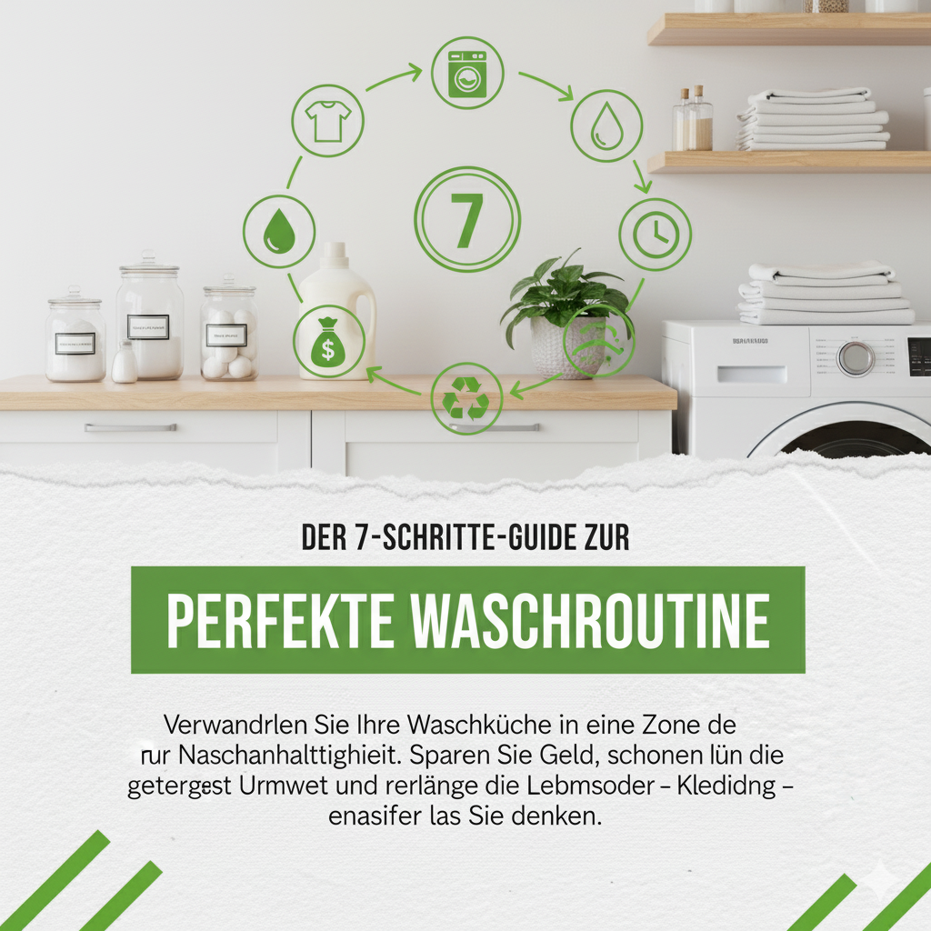 Nachhaltig waschen: Der 7-Schritte-Guide