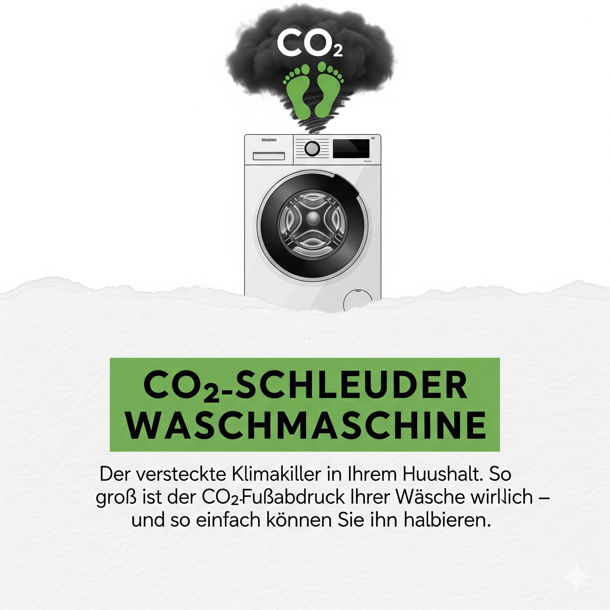 CO₂-Fußabdruck der Wäsche: So halbierst du ihn