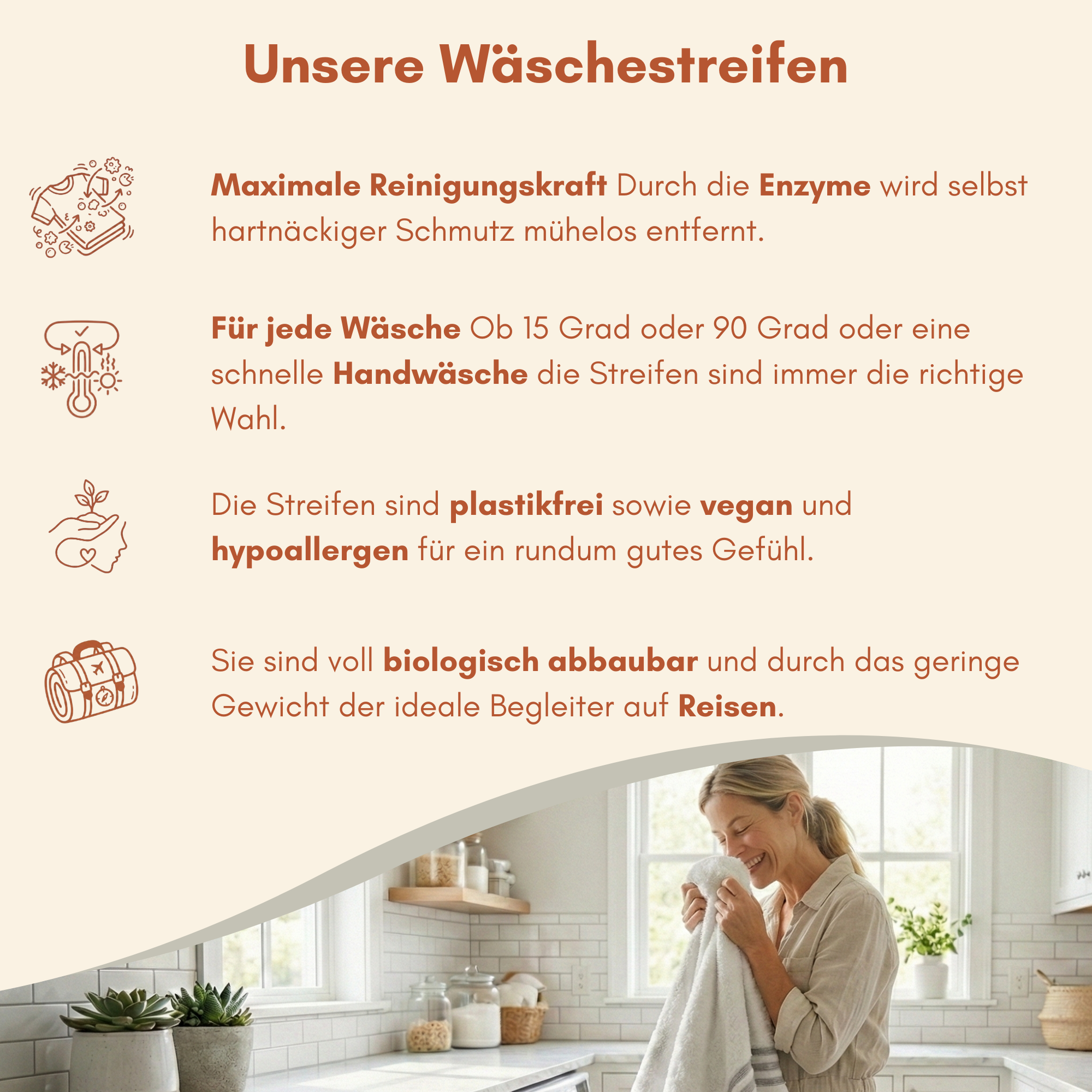 Waschmittelblätter - 30 Blätter