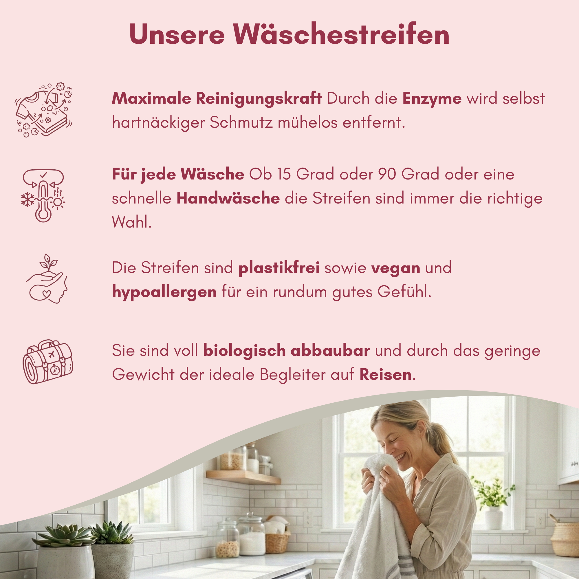 Waschmittelblätter - 30 Blätter