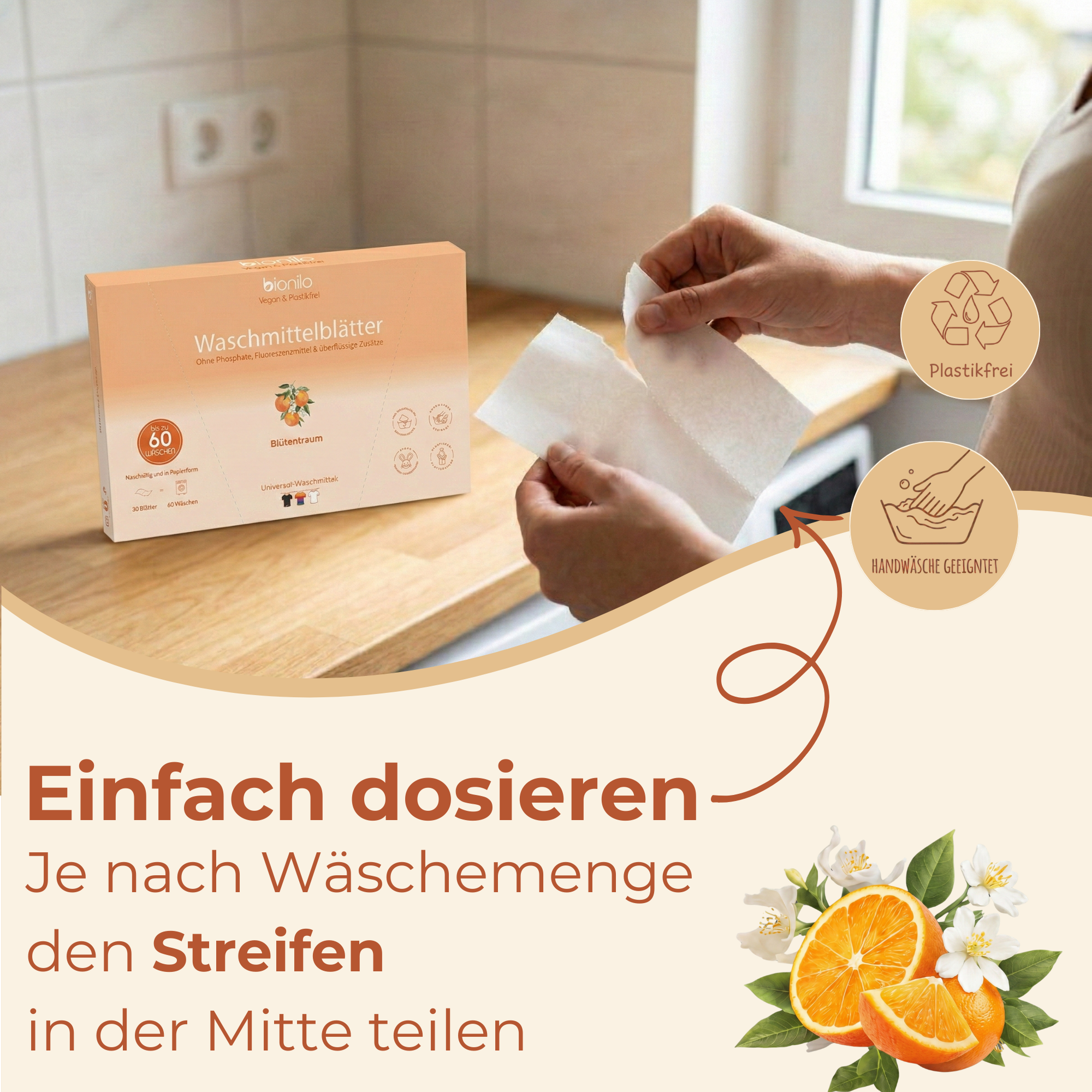 Frische Wäsche-Set inkl. GRATIS Baumwolltasche