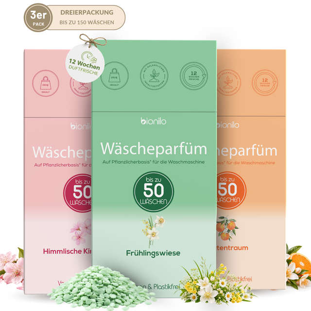 Wäscheparfüm 3er-Set – 750 g