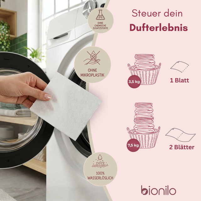 Frische Wäsche-Set inkl. GRATIS Baumwolltasche