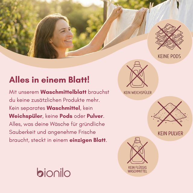 Frische Wäsche-Set inkl. GRATIS Baumwolltasche