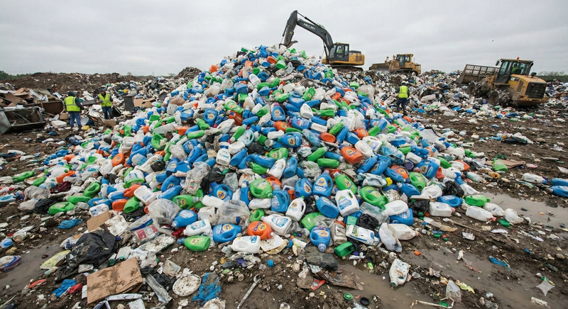 SCHLUSS MIT PLASTIKBERGEN